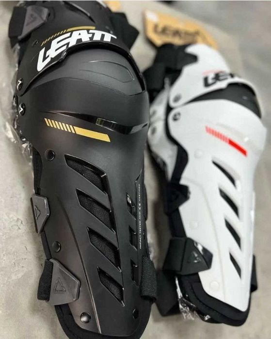 LEATT Dual Axis Knee & Shin Guard 2026 НОВІ ОРИГІНАЛ Мото наколінники
