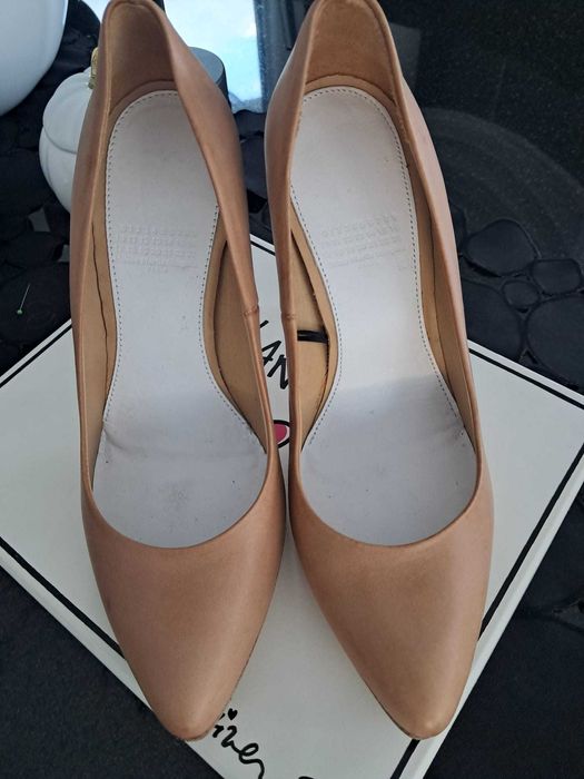 Maison Margiela H&M n buty caramel  38 eleganckie