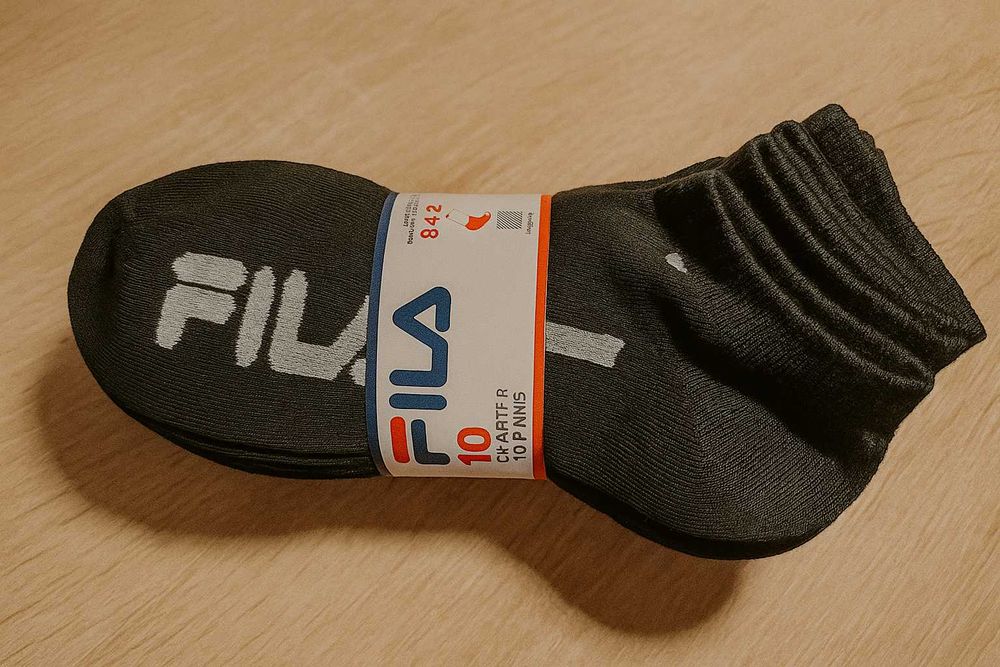 Nowe męskie skarpetki FILA – zestaw 10 par!