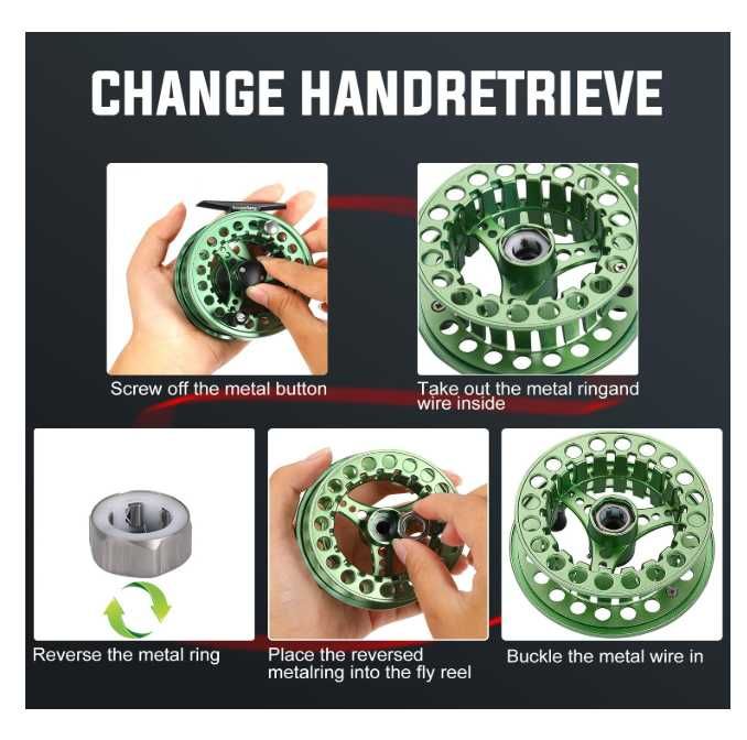 Sougayilang Kołowrotek wędkarski 5/6