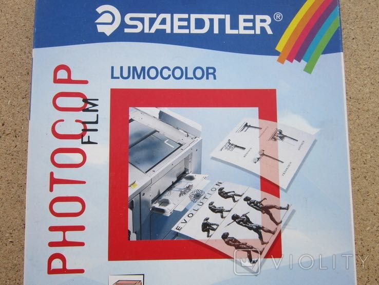 Плівка слайди для проектора Staedtler Lumocolor Photocop Film 636