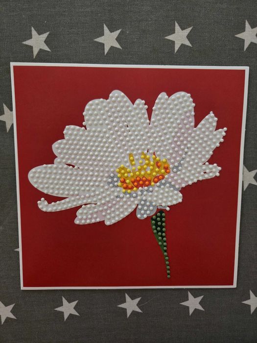 Kartki okolicznościowe, haft diamentowy.