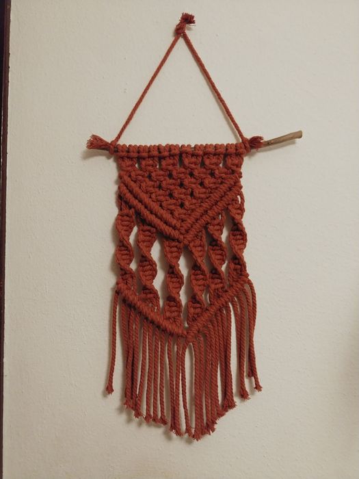 Paineis de macramé