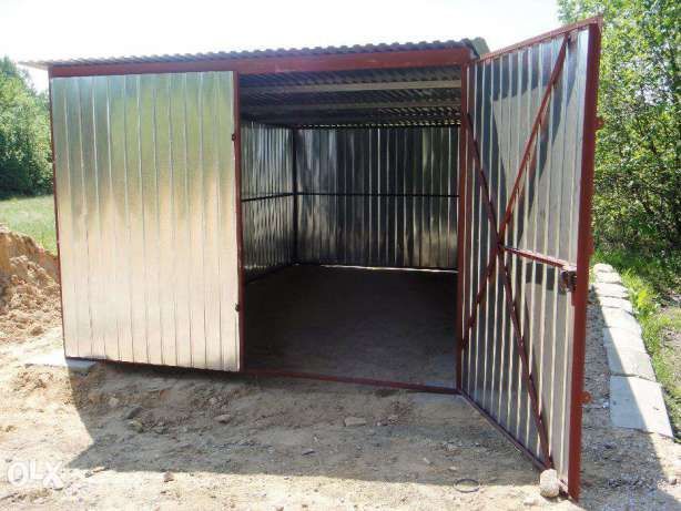 Garaż blaszany 3x5 Garaże blaszane Blaszaki WZMOCNIONE Cały Kraj RATY