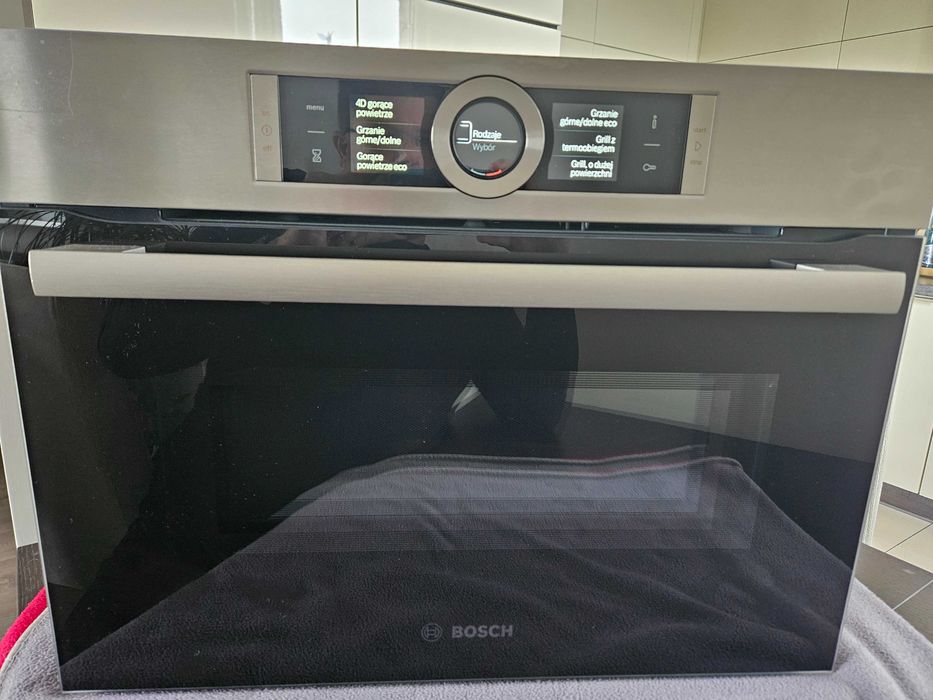 Piekarnik z mikrofalą Bosch CMG 636BS1