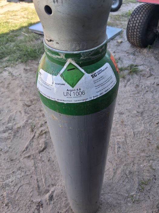 Butla TIG 10 l Argon 4.6.