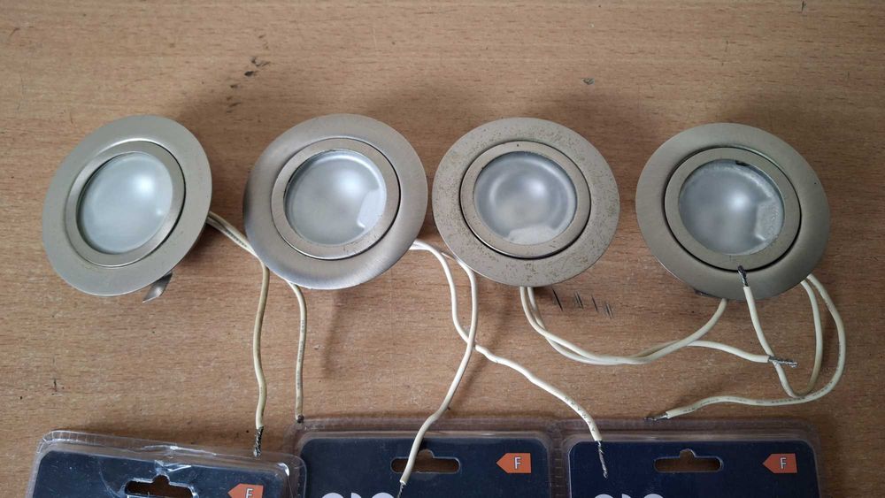 Oprawy halogenowe +wkłady LED