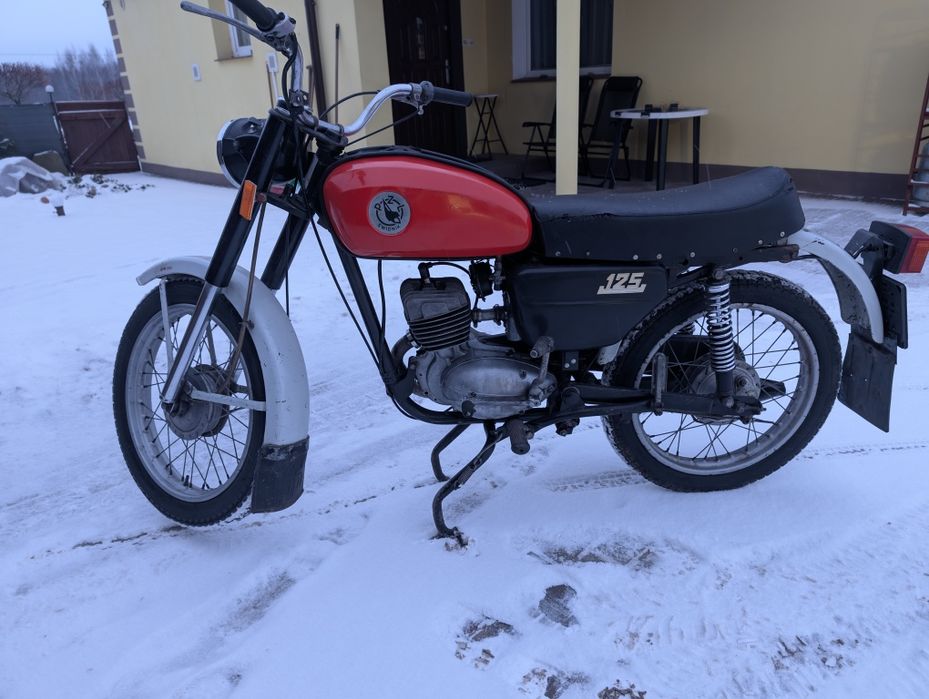 WSK 125 zarejestrowana oryginał