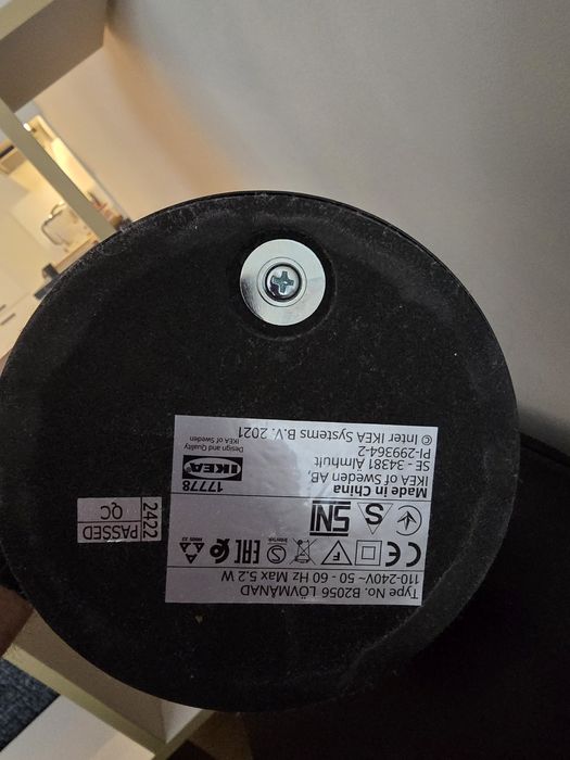 Lampa stołowa IKEA LÖVMÅNAD (czarna)