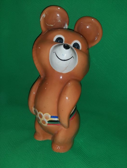 Самый Большой Мишка Олимпийский 30 см .