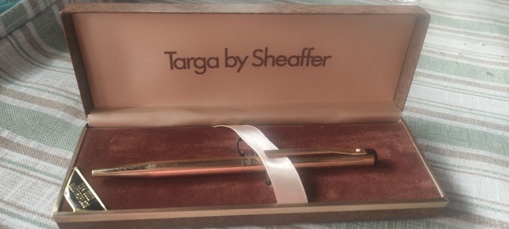Canetas  sheaffer em plaque 23k