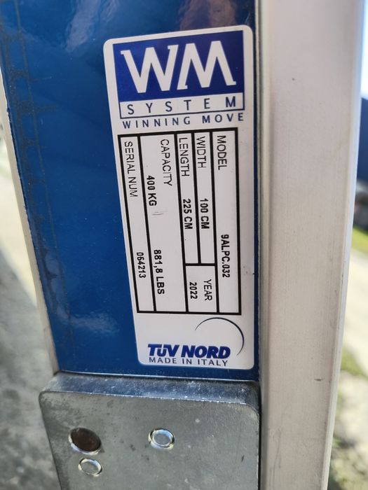 Rampa podjazdowa najazd do busa zabudowa WM system altec kurier