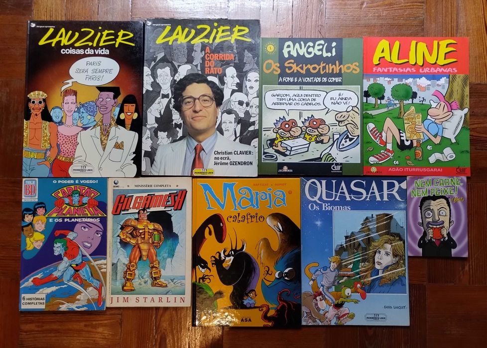 Biblioteca Banda Desenhada, Comics, Graphic Novels em Português