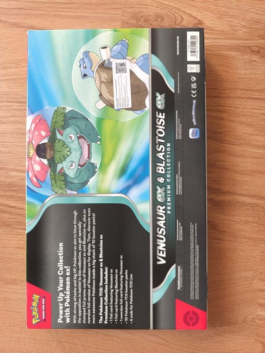 Pokemon Venusaur & Blastoise ex Premium Collection