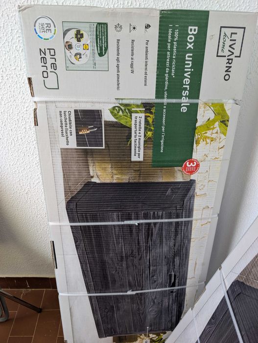 Baús de arrumação para exterior