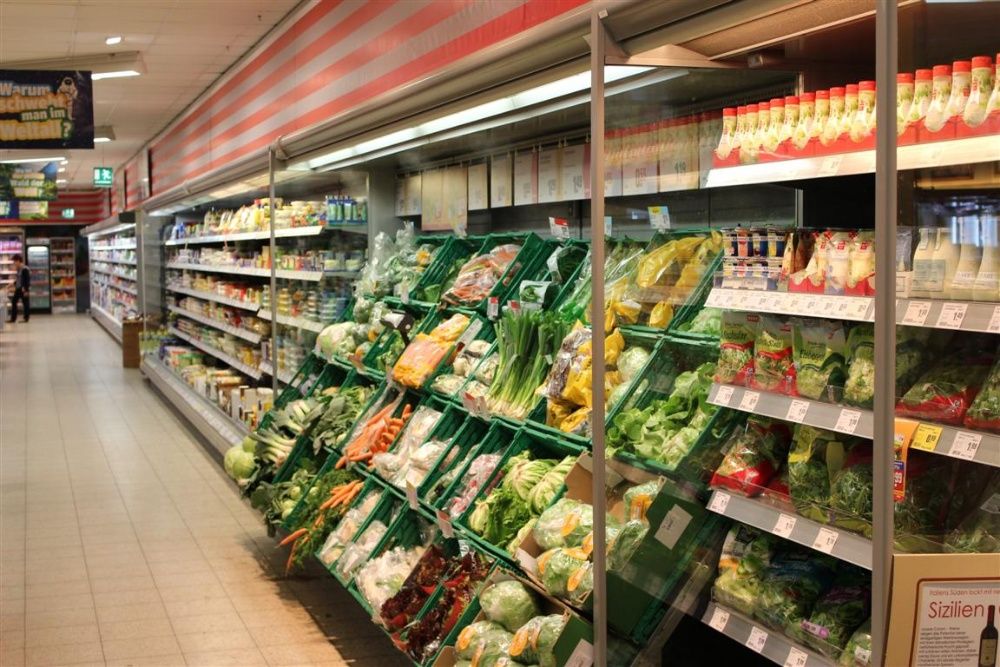 Regały sklepowe dwustronne ,gondole