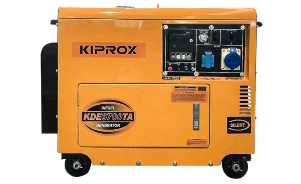 Agregat prądotwórczy Kiprox KDE6700TA 5,0 kW, Diesel, Wyciszony, AVR