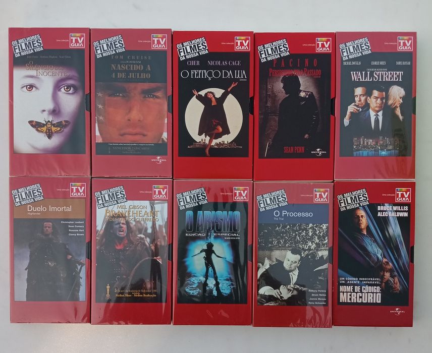 Clássicos do cinema em VHS