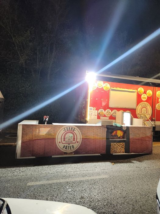 Camião roulote Clássico street food Auto Bar