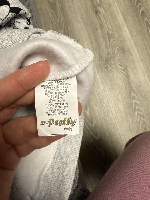 Костюм для дівчинки на флісі вік 24 міс