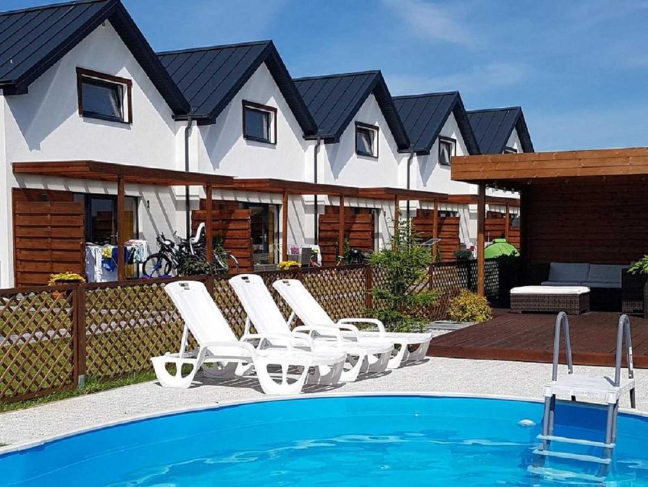 Domki w Łebie basen sauna jacuzzi WI-FI parking free CORDEN Village