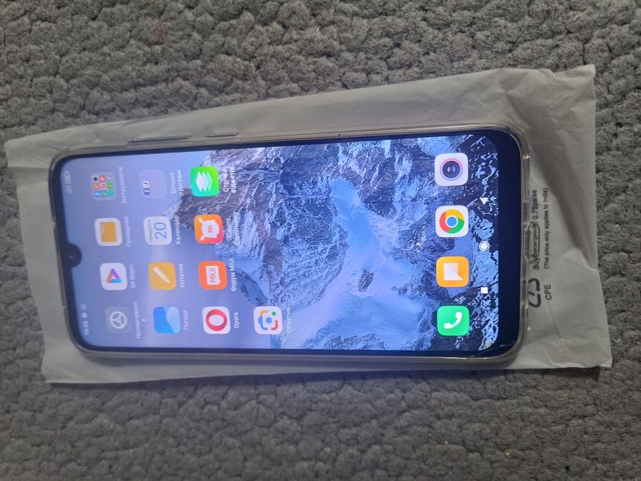 Redmi Not 7 3/32 Полностью рабочий.+шнур чехол