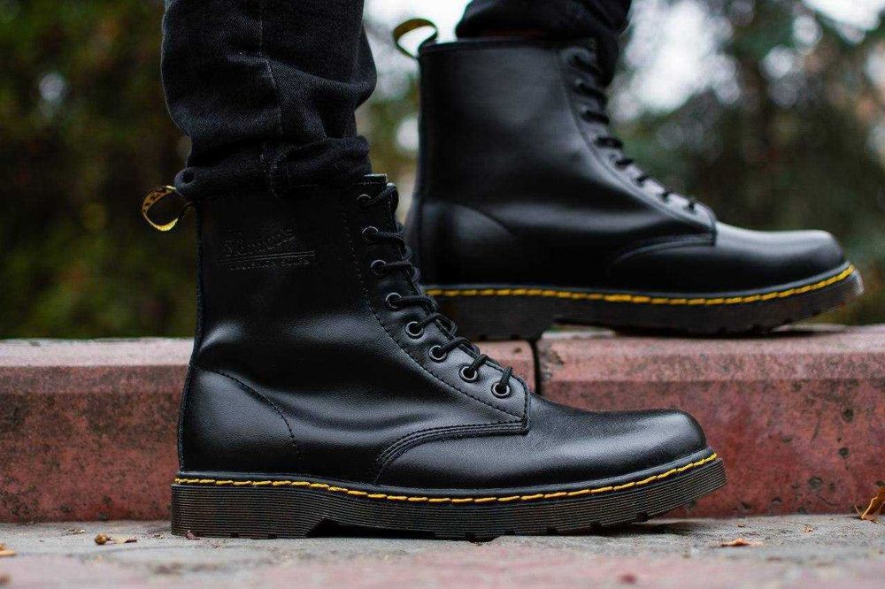 Хіт! 40-46р Dr. Martens класика топ якість хутро шкіра зимові теплі
