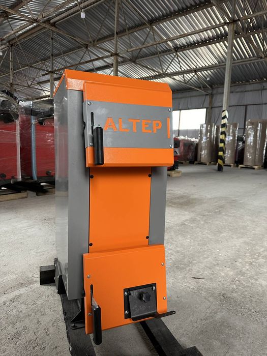 ‼️ХІТ.Котел Твердопвливний ALTEP EKO. АЛЬТЕП ЕКО 10-20 кВт Сталь 5мм