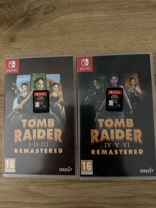 Tomb Raider Remastered  I-VI Nintendo Switch