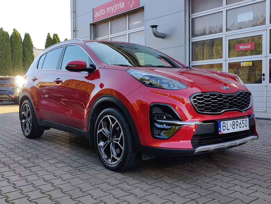 Kia Sportage 1.6 T-GDI 177KM + Automat / GT-Line / Salon PL, Serwis ASO, Bezwypadko