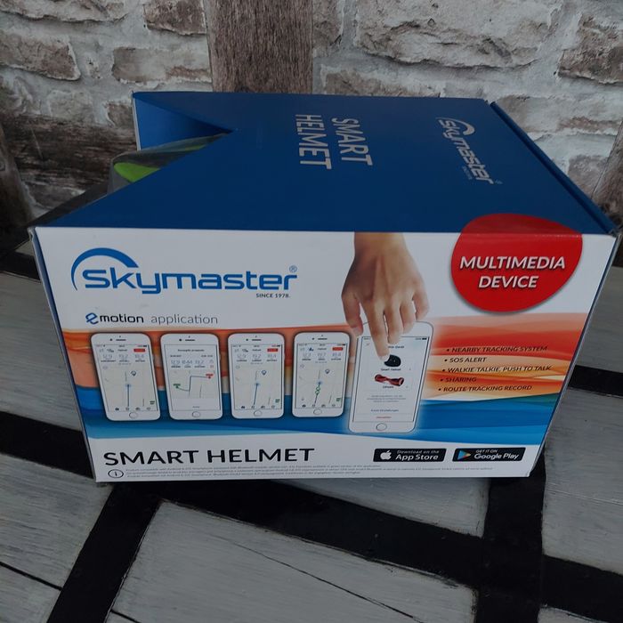 Kask Multimedialny 2W1 SMART HELMET moro