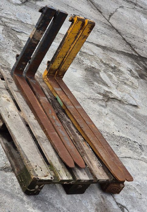 Widły do wózka widłowego ładowarki 120cm karetka 40 3T Nowe 80mm szero