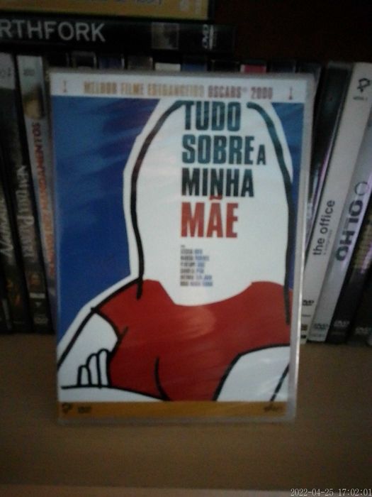 Dvd NOVO Tudo Sobre a Minha Mãe SELADO Filme Pedro Almodovar ENTREG JÁ