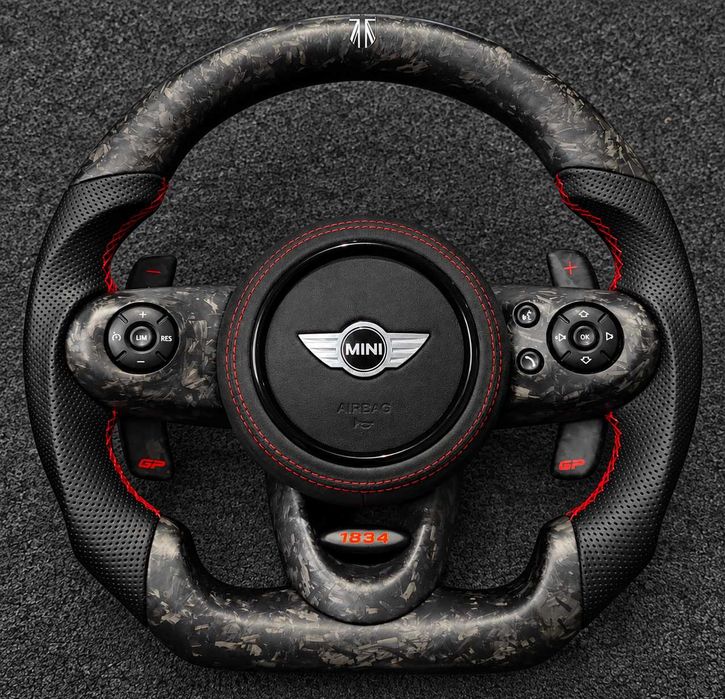 Volantes Personalizados MINI Cooper/S/JCW / GP | Airbag | Carbono, Pele, Alcantara