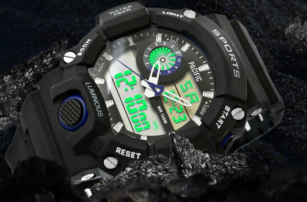 zegarek męski pacific 340ad-2 5bar unisex