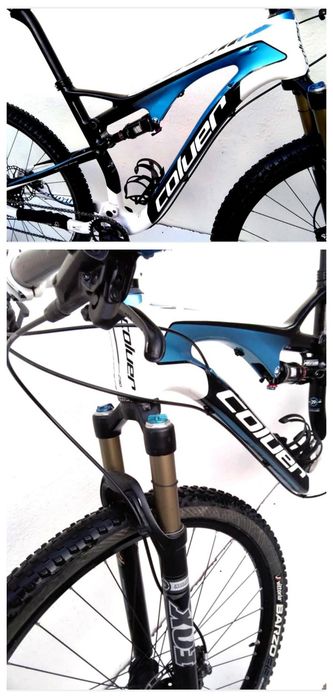 JF-Bikes  susp. total em carbono Coluer Sodium