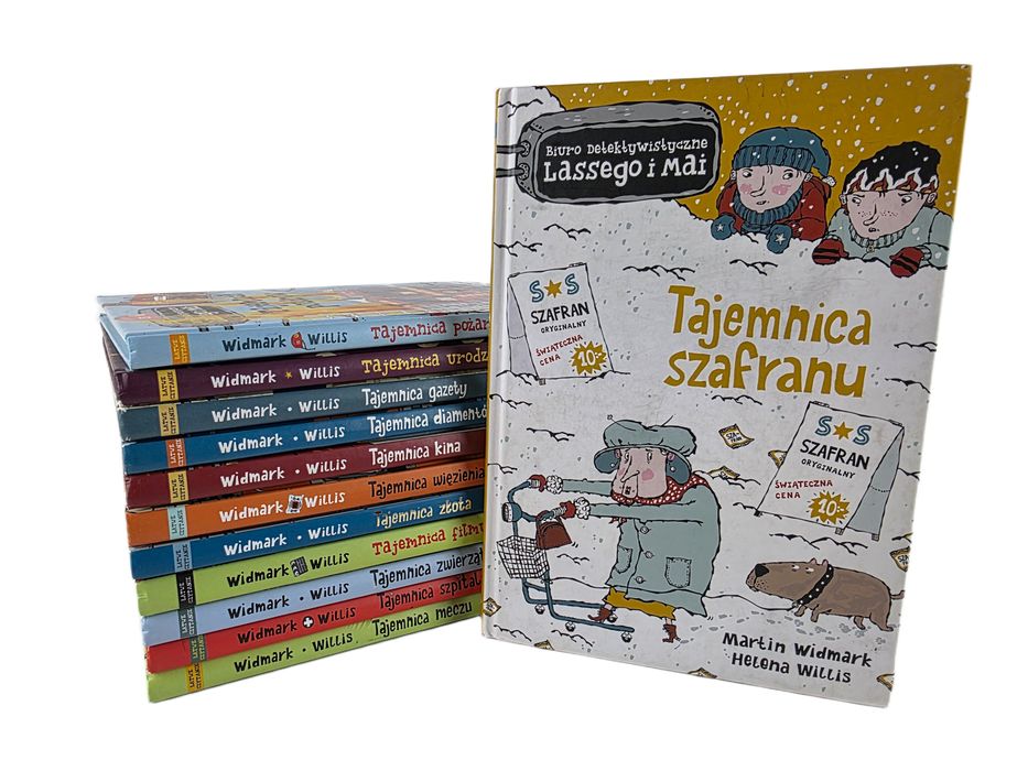 Biuro Detektywistyczne Lassego i Mai / Zestaw 12 Książek / Widmark