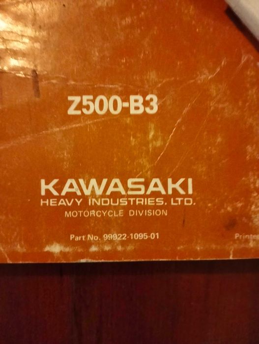 Manual Técnico de bolso - Kawasaki Z500