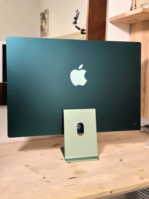 iMac 24" M3 Verde 256GB 8GB | Como Novo | 3 Anos Garantia
