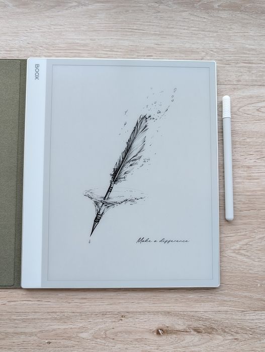 Boox note max em estado impecável