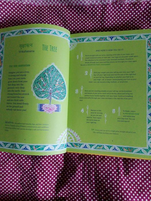 Книга на англійської. Йога для дітей - Асани тварин