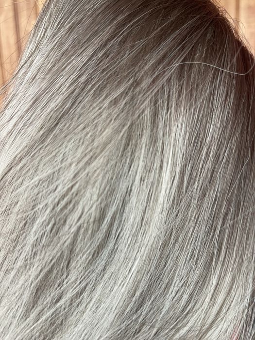 Парик блонд длинный