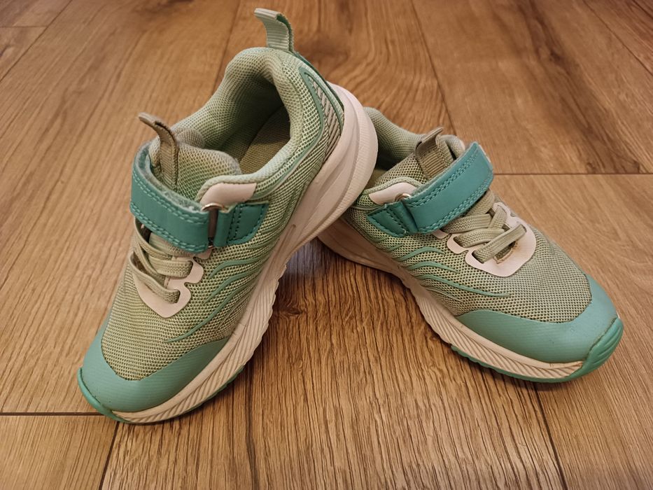 Adidasy befado zielone dziewczynka r.26, dl.wkl. 17