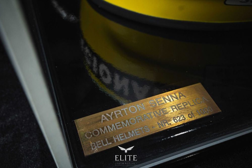 Ayrton Senna — Bell Helmets — Nº 623 de 1000 unidades