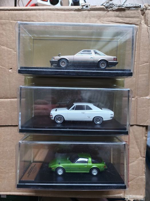 Toyota, Mazda 1:43 Hachette Japan