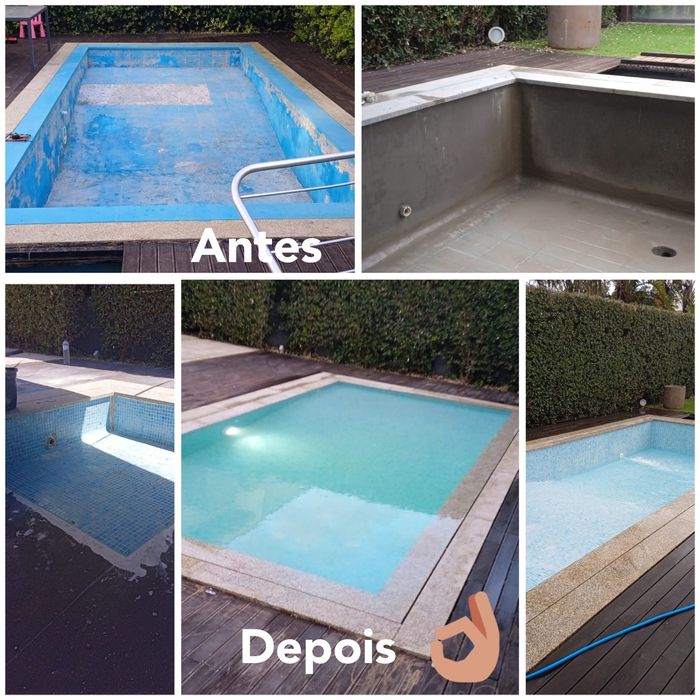 Tratamento de Piscinas/Bombas de Calor/ Construção