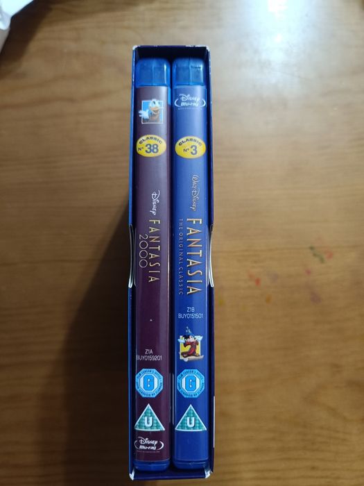 Pack "Fantasia" da Disney em Blu Ray - 2 Filmes (portes grátis)