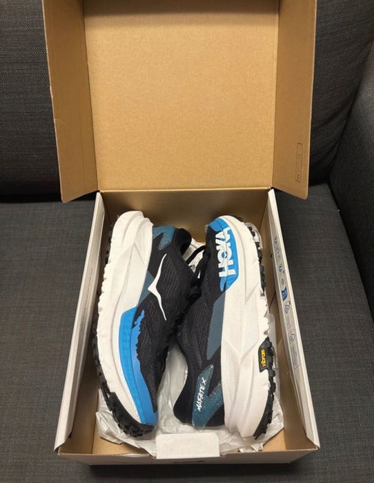 Hoka Mafate X - Sapatilhas novas, tam. 41 2/3, 26cm, 100% originais.