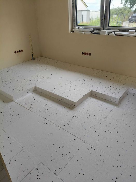Układanie styropianu pod posadzki | Przygotowanie pod wylewkę Szczecin i okolice