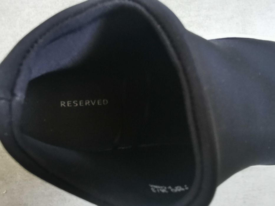 Czarne buty typu slip-on, Reserved roz. 36